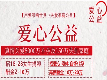 沭阳捐卵助孕生子 爱心志愿者招募